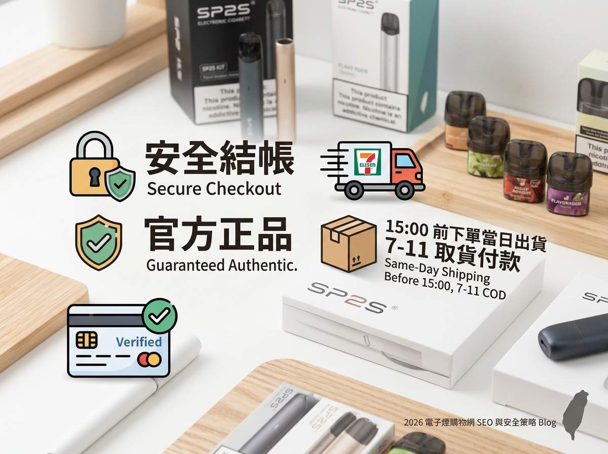 網購 SP2S 電子煙安全嗎與原廠正品辨識指南封面圖